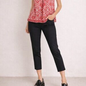 Banana Republic Women's Dress Casual Pants Size 14P Black Sloane Stretchy Office